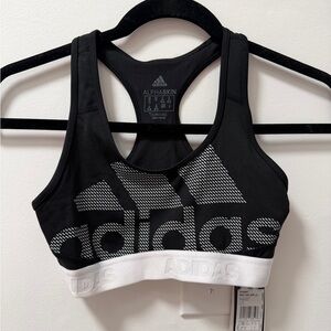NWT Adidas Don’t Rest Alphaskin Medium Support Sports Bra